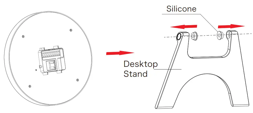 HEROSPEED FK03AY Smart Device 2000 Face Recognition Thermal Camera - Wire Interface 1