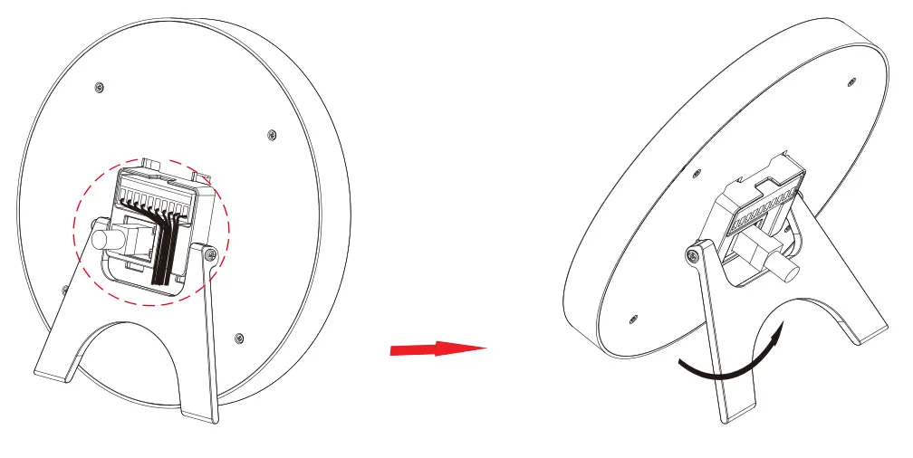 HEROSPEED FK03AY Smart Device 2000 Face Recognition Thermal Camera - Wire Interface 3