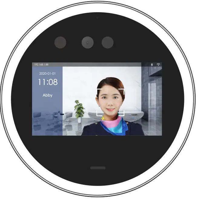 HEROSPEED FK03AY Smart Device 2000 Face Recognition Thermal Camera - app 7