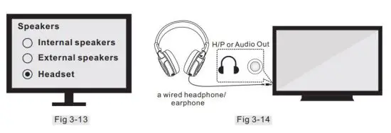 FIG 14 TV Audio Out or TV Speaker Setting.JPG