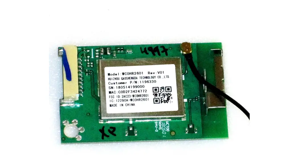 Hisense Mwh519b Wifi Module User Manual