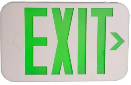 e-conolight KXTE Die-Cast LED Exit Sign PRO