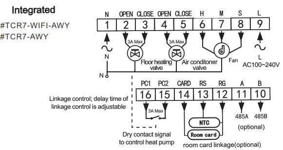 BEOK TCR7 WiFi RGB Colorful LCD Screen Smart Thermostat - fig 7