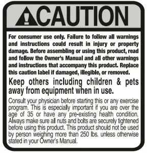 Caution Label 50