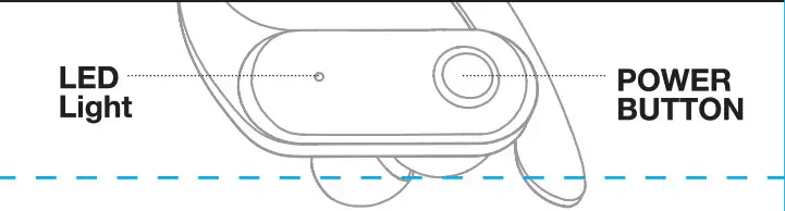 MERKURY MI-E048T Polaris True Wireless Earbuds - Led light