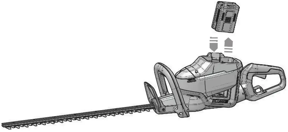 greenworks pro HT60L211 Hedge Trimmer - UNPACK THE MACHINE