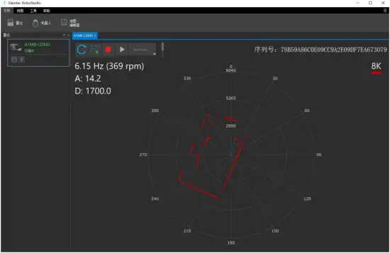 A1M8 Rplidar A1 - Figure 2-9