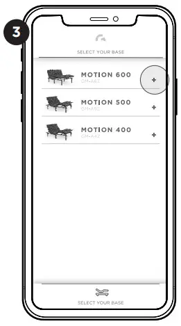 GLIDEAWAY Motion for Bluetooth App - fig 3