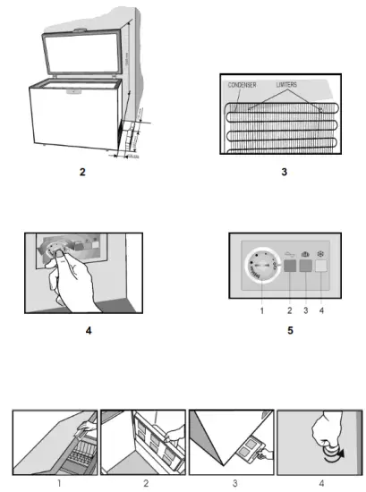 beko HSA32530N Chest Freezer - fig