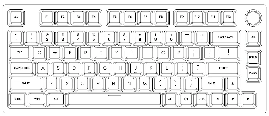 Epomaker Th80 Wired Mechanical Gaming Keyboard User Guide