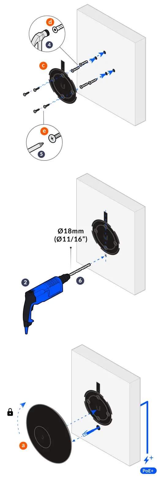 UBIQUITI UAP-XG Quad-Radio 802.11ac Wave 2 Access Point with Dedicated Security - fig5