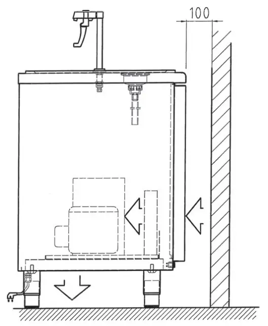 metos PWD04 Water Dispenser - fig 1