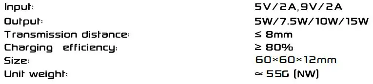 Loowoko L-FC-008 Magnetic Wireless Charger 1