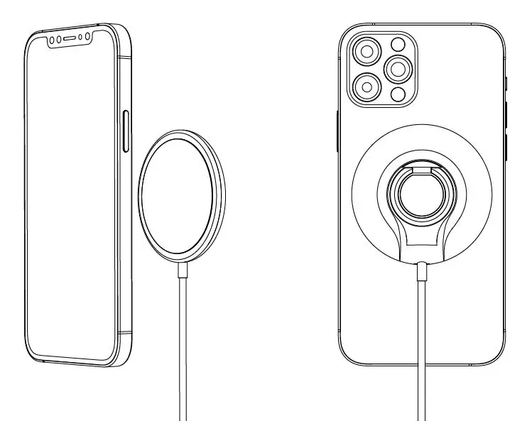 Loowoko L-FC-008 Magnetic Wireless Charger 7