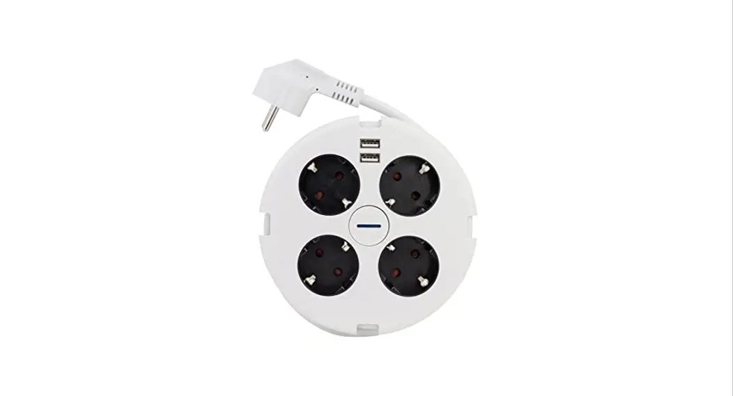 Schwaiger Sdlr42usb 4-way Socket Outlet User Guide Schwaiger Sdlr42usb 4-way Socket Outlet User Guide
