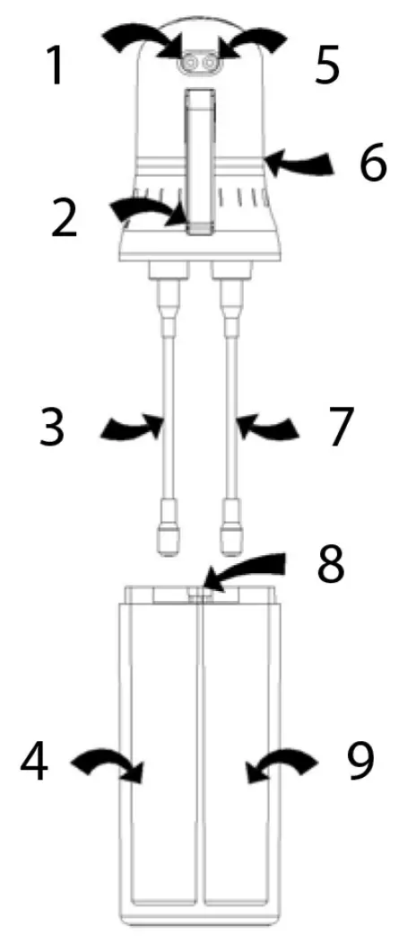 Menuett 810672 Oil and Vinegar Sprayer - parts