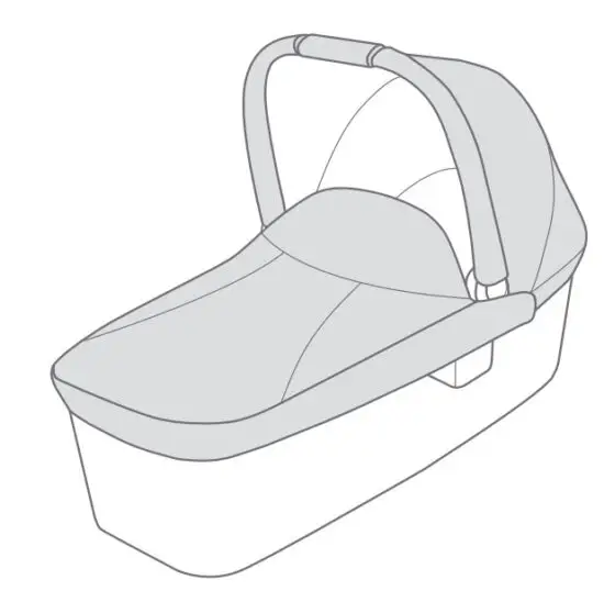 Joie A1112PAPAV000 Ramble Carry Cot
