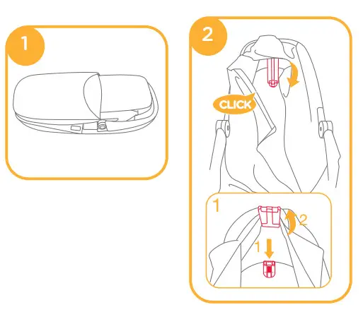 Joie A1112PAPAV000 Ramble Carry Cot - figure 1