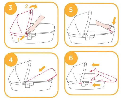 Joie A1112PAPAV000 Ramble Carry Cot - figure 2