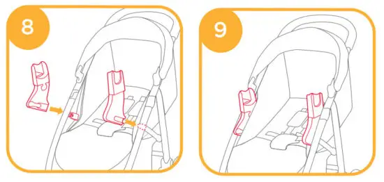 Joie A1112PAPAV000 Ramble Carry Cot - figure 4