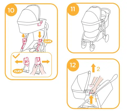 Joie A1112PAPAV000 Ramble Carry Cot - figure 5