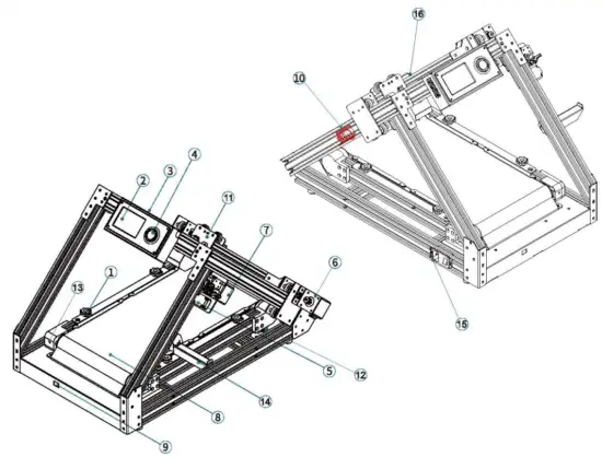 sainSmart INFI 20 Belt 3D Printer - fig1