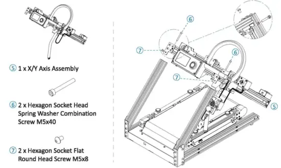 sainSmart INFI 20 Belt 3D Printer - fig3