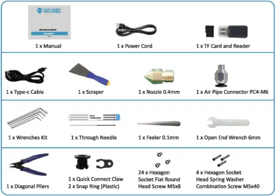 sainSmart INFI 20 Belt 3D Printer - list2