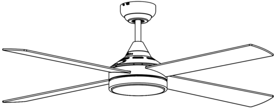 EGLO 35084 TRINIDAD LED Ceiling Fan