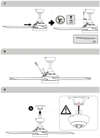 EGLO 35084 TRINIDAD LED Ceiling Fan - Fig 3