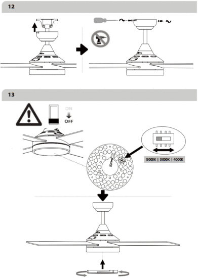 EGLO 35084 TRINIDAD LED Ceiling Fan - Fig 5