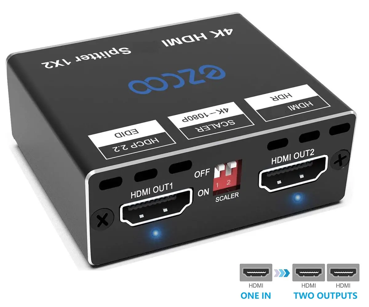 Avstar 1x2 Hdmi 2.0 Splitter Scaler User Manual Avstar 1x2 Hdmi 2.0 Splitter Scaler User Manual