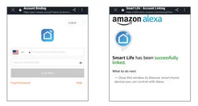 Link Simple Home account to Echo Figure 2