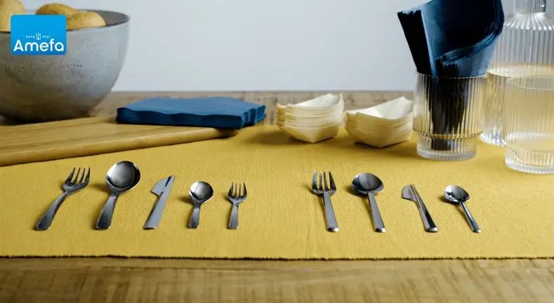 Amefa 24 Pieces Stainless Steel Cutlery Service Actual Kitchen Items User Manual Amefa 24 Pieces Stainless Steel Cutlery Service Actual Kitchen Items User Manual