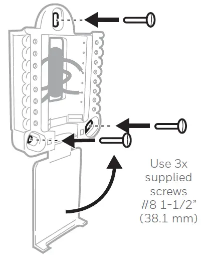 Mount the UWP and close the door