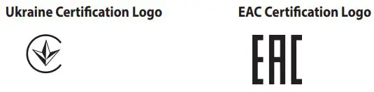 ASUS P306 TUF Gaming M4 Wireless Optical Gaming Mouse User Guide - Certification Logo