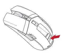 ASUS P306 TUF Gaming M4 Wireless Optical Gaming Mouse User Guide - Replacing the USB Dongle