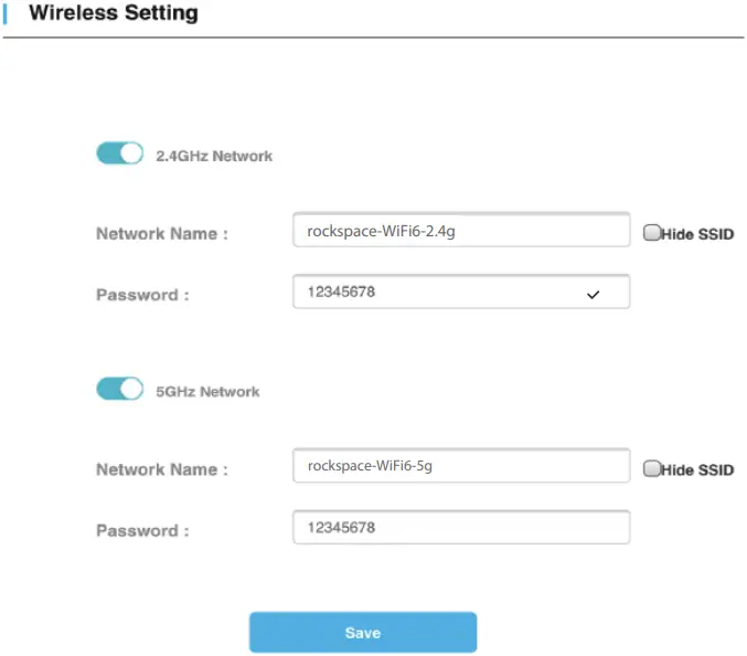 RSD0616 - Dual Band Setting 2