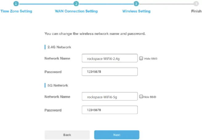 RSD0616 - Set up the new router for internet access 6