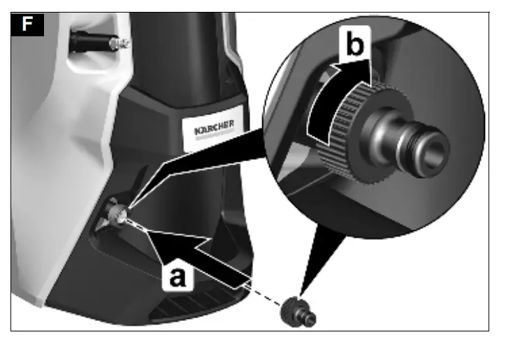 K 7 Premium Smart Control Powerful Pressure Washer Assembly illustration