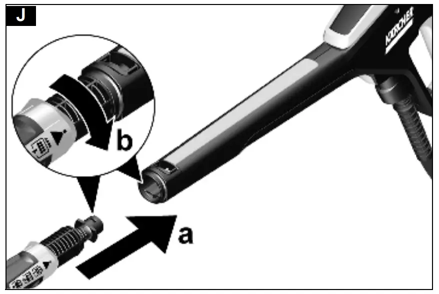 K 7 Premium Smart Control Powerful Pressure Washer Operation illustration