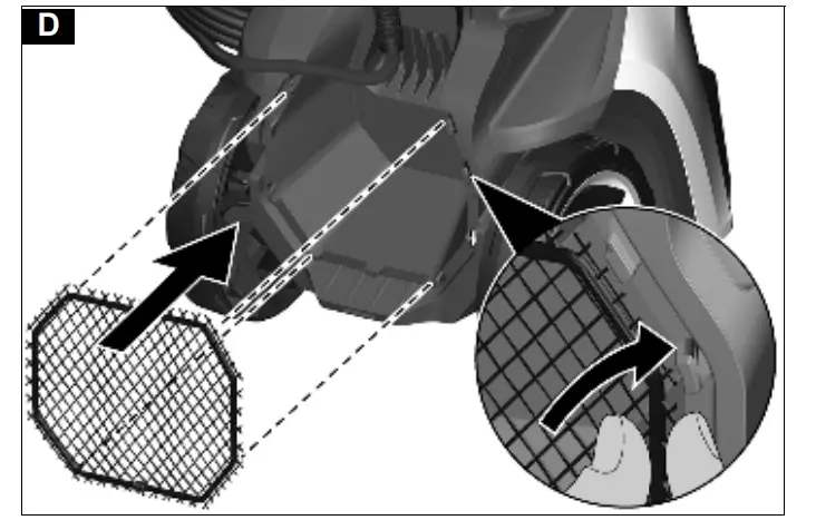 K 7 Premium Smart Control Powerful Pressure Washer Assembly illustration