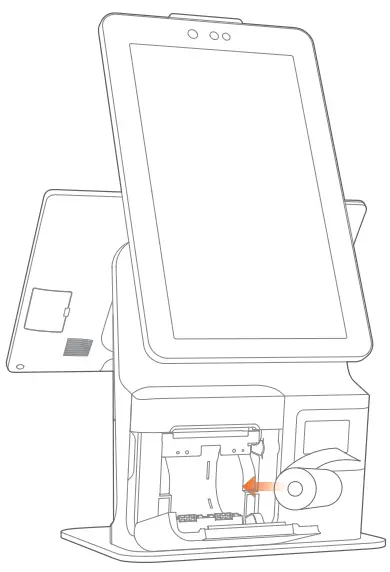 Installation Steps of 80mm Thermal Paper Roll