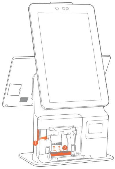 Installation Steps of 80mm Thermal Paper Roll
