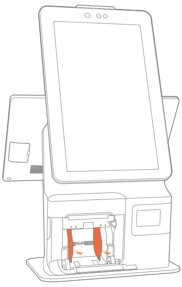Installation Steps of 80mm Thermal Paper Roll