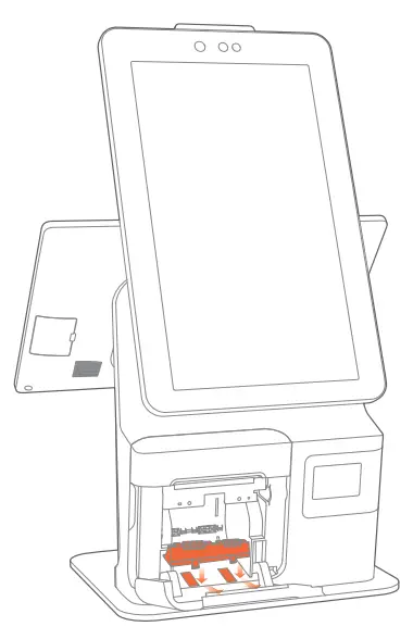 Installation Steps of 80mm Thermal Paper Roll