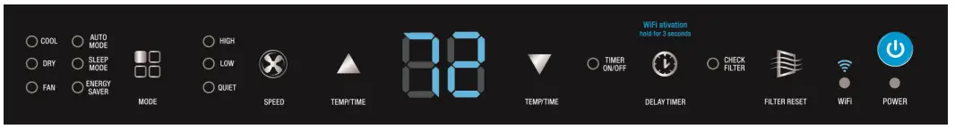 SOLEUS AIR WS4 08EW-201 Electronic Hybrid Air Conditioner - figure 13