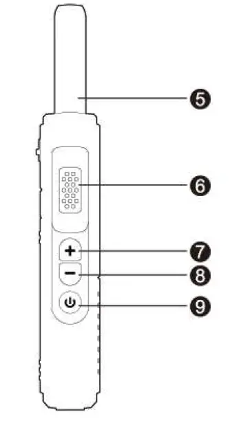 Klein electronics B07HCMLTYY Pocket UHF 2 Way Radio FIG 2