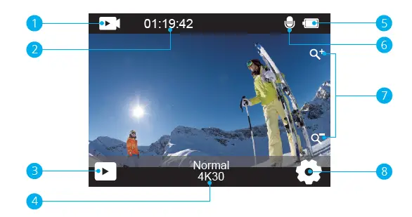 AKASO Brave 7 LE Action Camera 4