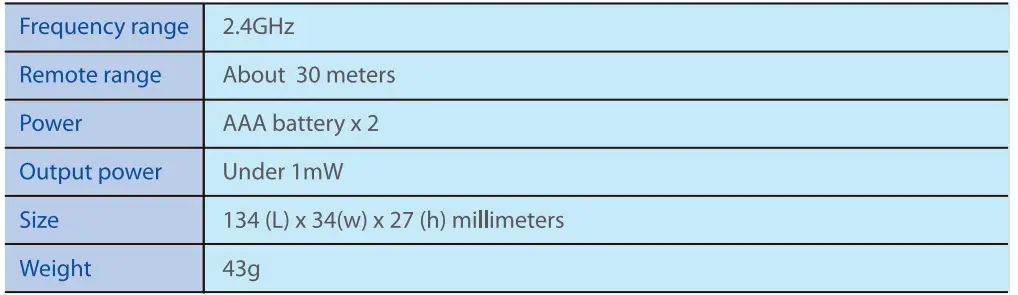 E-SENSE-G800-2.4GHz-Wireless-Green-Laser-Presenter-8